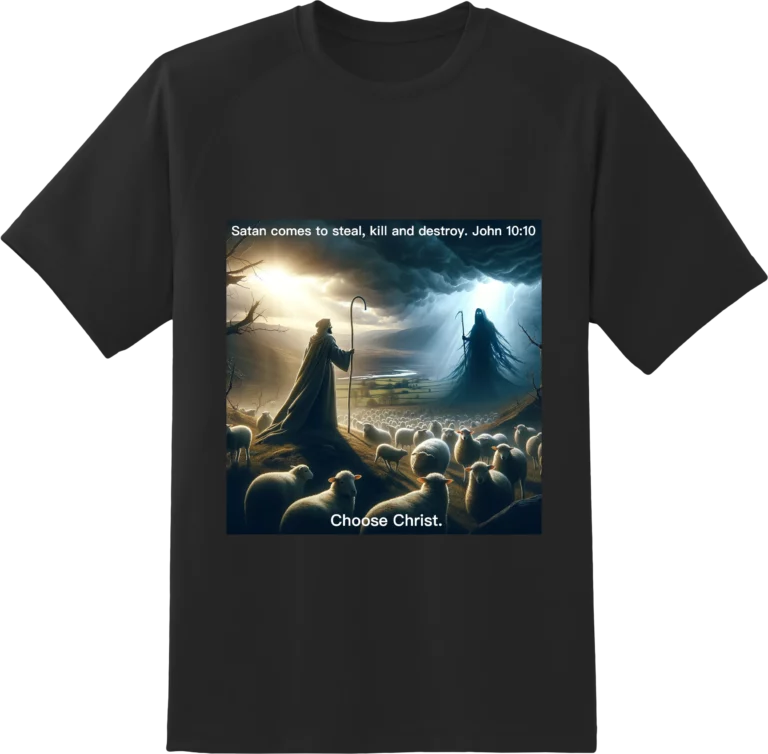Satan steals kills and destroys t-shirt